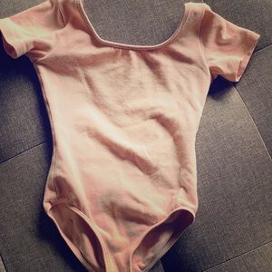 6/$25 Light pink Bloch leotard